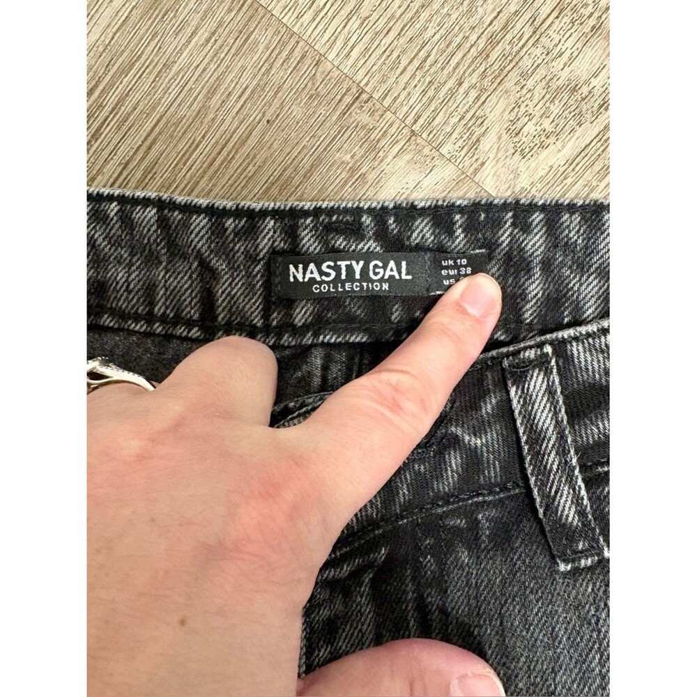 Nasty Gal Fringe Jeans L5 - Picture 4 of 7